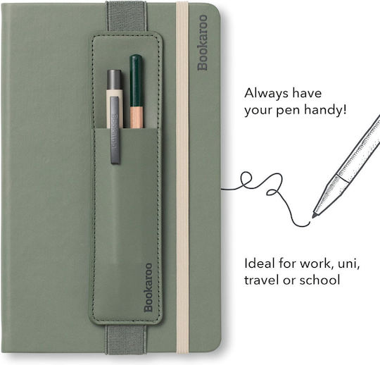 IF Leather Pen Holder Suitable for 2 Pens Green