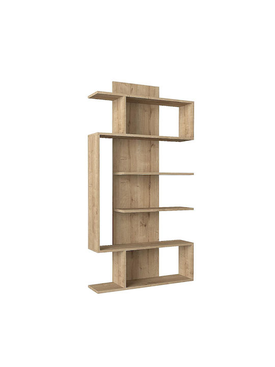 Bibliothek Jade Natural Chipboard/Melamine 90x22x172cm