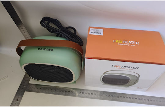 Alista Home Ceramic Floor Standing Fan Heater Green 700W