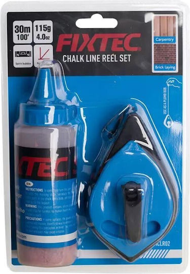 Engraving Thread 30m & Red Chalk Fixtec Fhclr02