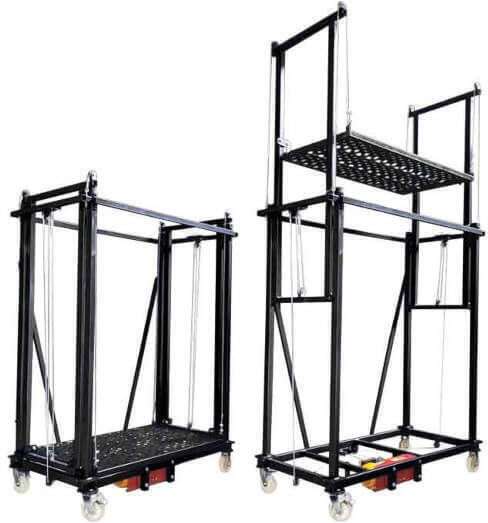 Multipurpose Aluminum Ladder with Maximum Height 3m