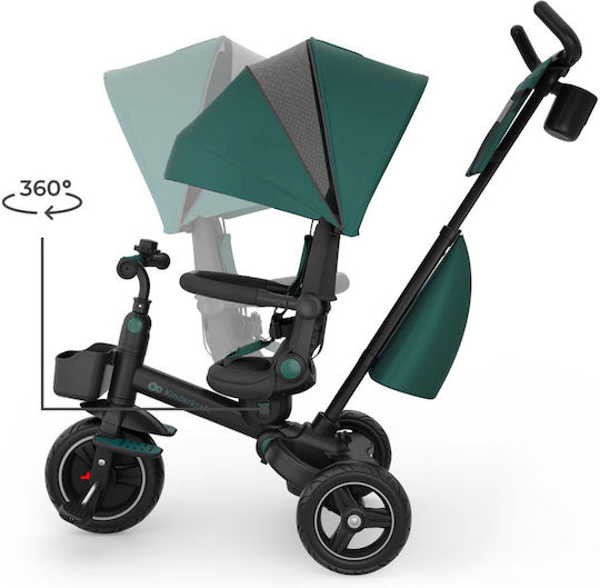 Kinderkraft Spinstep 2 Plus Wandelbar mit Elterngriff 6 in 1 Grün