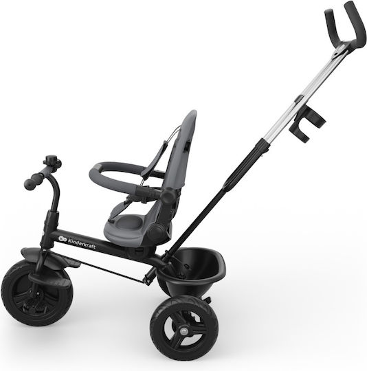 Kinderkraft Aston 2 Plus Wandelbar mit Elterngriff Grau