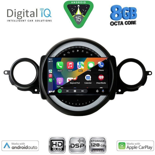 Digital IQ Car Audio System for Mini Cooper / Clubman 2011-2013 with Touch Screen 9" Digital IQ BXF 7064_CPAA