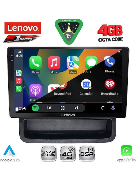 Lenovo Car Audio System for Opel Vivaro Renault Trafic Nissan Primastar 2004-2015 Bluetooth USB WiFi GPS Apple CarPlay Android Auto with 10" Touch Screen