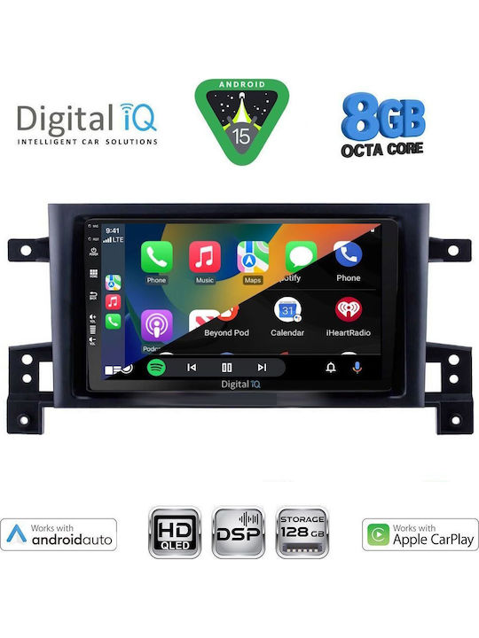 Digital IQ Auto-Audiosystem Für Suzuki Grand Vitara 2005-2015 Mit Touchscreen 9 Zoll