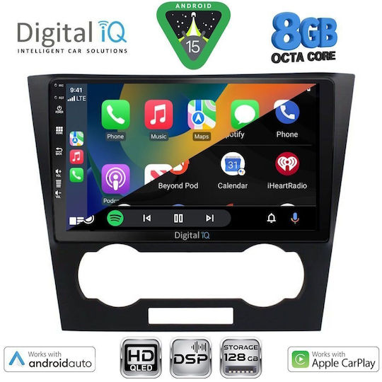 Digital IQ Car Audio System for Chevrolet Epica 2006-2011 Bluetooth USB WiFi GPS Apple CarPlay Android Auto with 9" Touch Screen