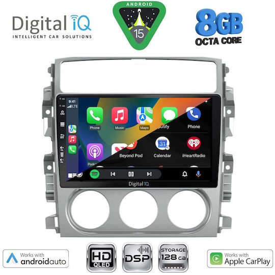 Digital IQ Ηχοσύστημα Αυτοκινήτου για Suzuki Liana 2001-2007 (Bluetooth/USB/WiFi/GPS/Apple-Carplay/Android-Auto) με Οθόνη Αφής 9"