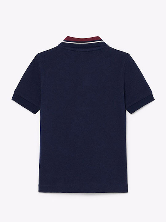 Детско Поло Къс Ръкав Navyblue