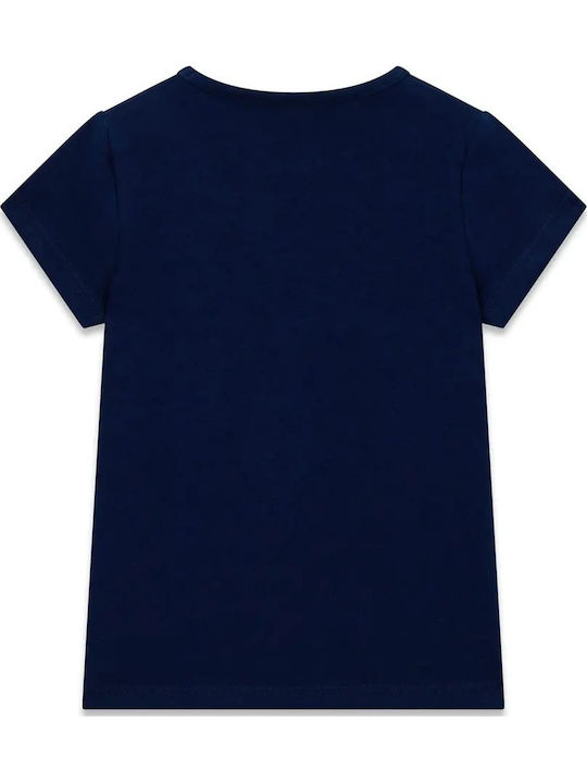 Kids Short-Sleeved Top Dark Blue