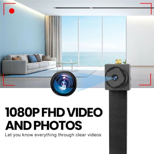 Крита Камера WiFi 1080p със Слот за Карта Памет