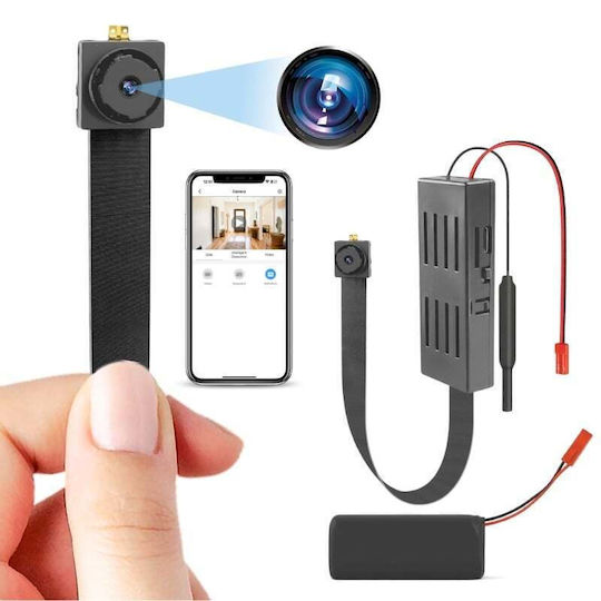 WiFi Spionagekamera 1080p mit Speicherkartensteckplatz