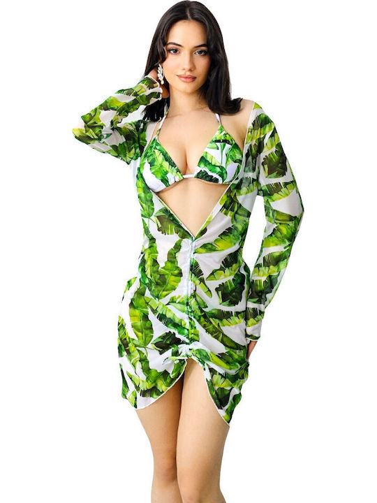 Set Bikini Τριγωνάκι Amazon Green