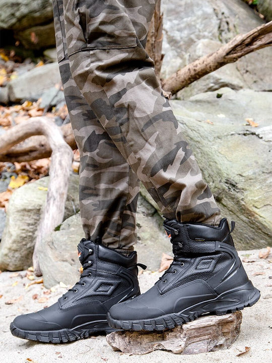 Marwells Männer Wanderschuhe Wasserdichte Schwarze