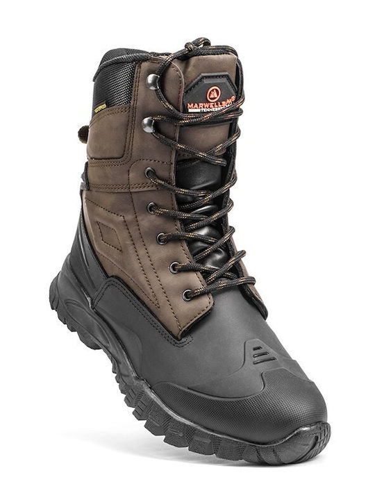 Marwells Männer Wanderschuhe Wasserdichte Braune