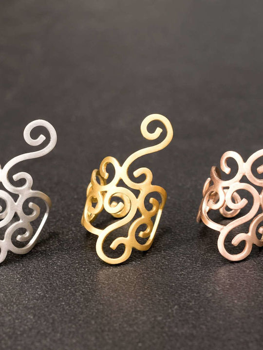 Cercei Ear Cuff Spirale Urechea Stângă Handmade Argint 925
