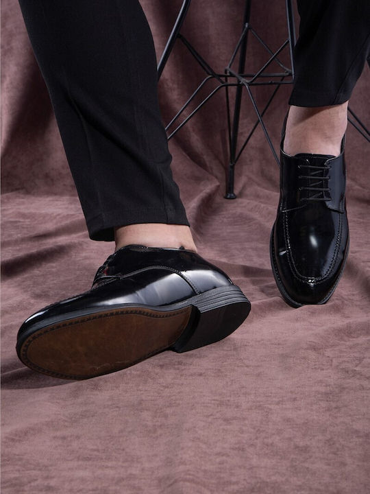 Pantofi Eleganți Bărbătești din Piele Negri