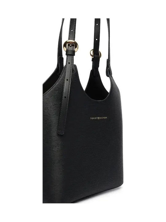 Tommy Hilfiger Th Modern Geantă Tote De Damă Din Piele