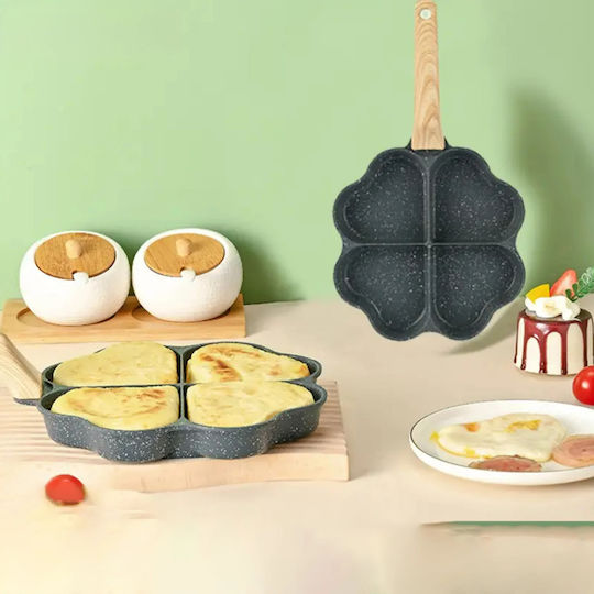 Double Omelette Maker Aluminum Non-Stick Coating 17.8cm