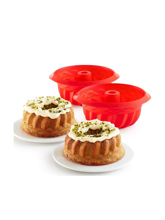 Lekue Bakeware Tin Made of Silicone 15x15cm 2 Pieces