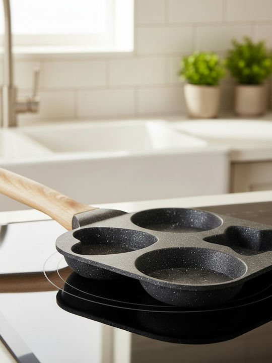 Tigaie pentru Pancakes din Aluminiu cu Acoperire de Piatră 19cm