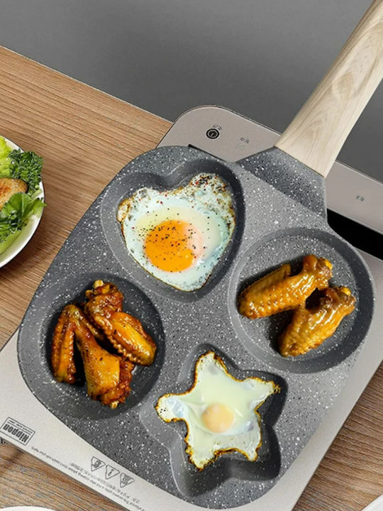 Tigaie pentru Pancakes din Aluminiu cu Acoperire de Piatră 19cm