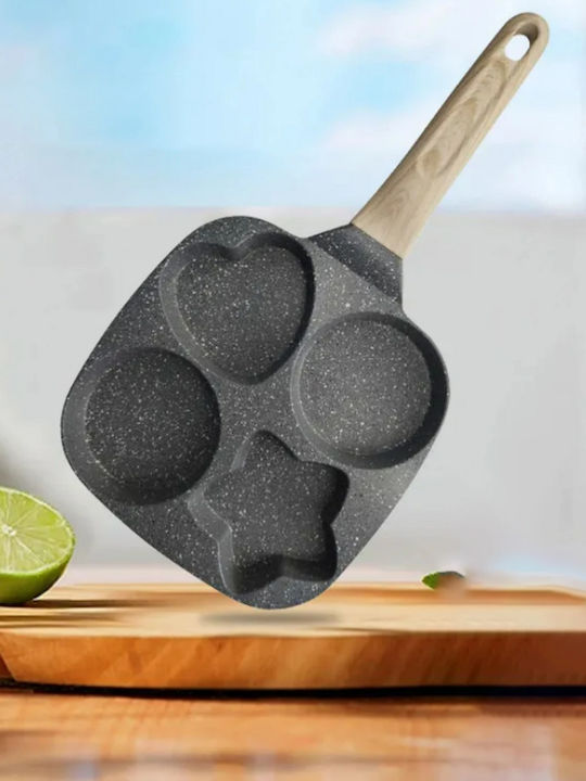 Tigaie pentru Pancakes din Aluminiu cu Acoperire de Piatră 19cm