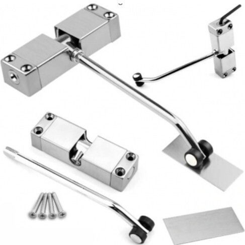 Sistem Automat de Închidere a Ușii Zola Amortizare Reglabilă 20-40 Kg Birou Dormitor Accesorii de Montaj Incluse
