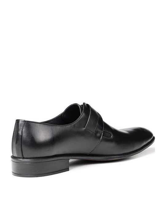 Pantofi Eleganți Bărbătești din Piele Negri