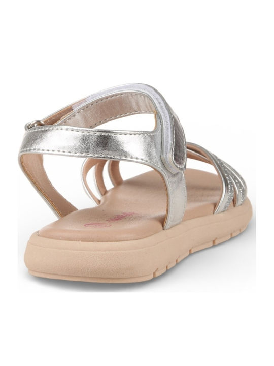 Kindersandalen Silber
