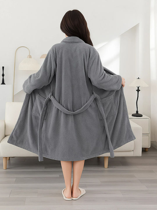 Γυναικείο Μπουρνούζι Gray