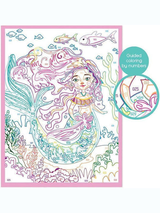 Παιχνιδολαμπάδα Ζωγραφική Mythical Mermaid για 6+ Ετών AS