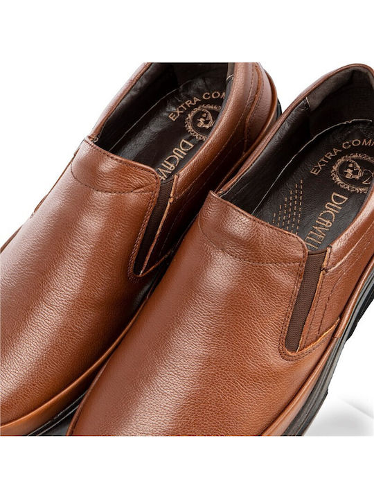 Pantofi Casual Bărbătești Din Piele Anatomici Maro