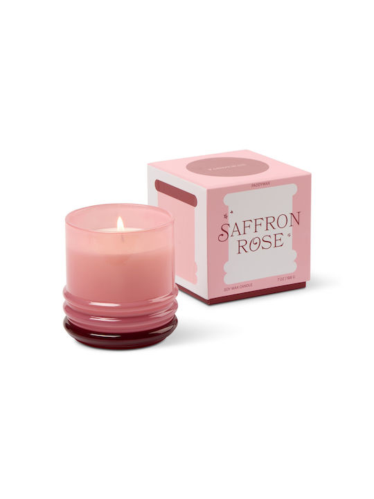 Paddywax Aromatisches Soja-Kerze im Gefäß mit Rose Parfüm 198g