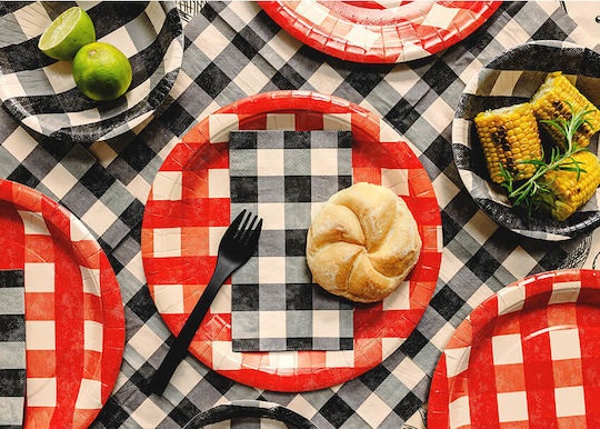 PartyDeco Plate for Party 6 Pieces
