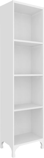 Βιβλιοθήκη Clare Λευκό 30x20x128εκ. Βιβλιοθήκη Clare Λευκό 30x20x128εκ.