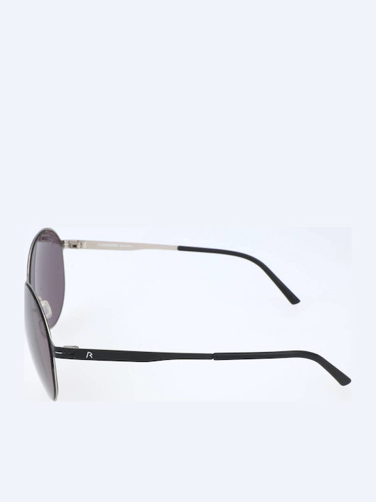 Rodenstock Unisex Sunglasses with Black Frame and Black Lens R1399 B