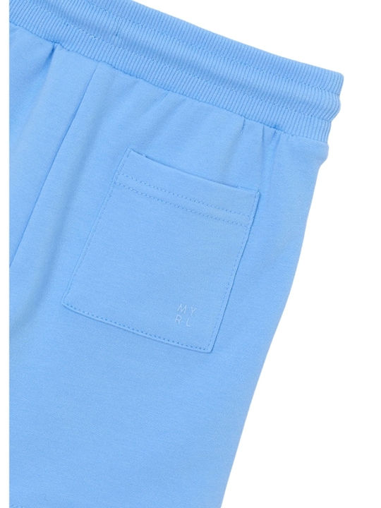 Kinder Shorts Bermudas Stoff Hellblaue