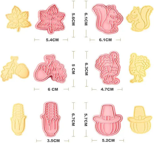 Formen Cookies Thanksgiving