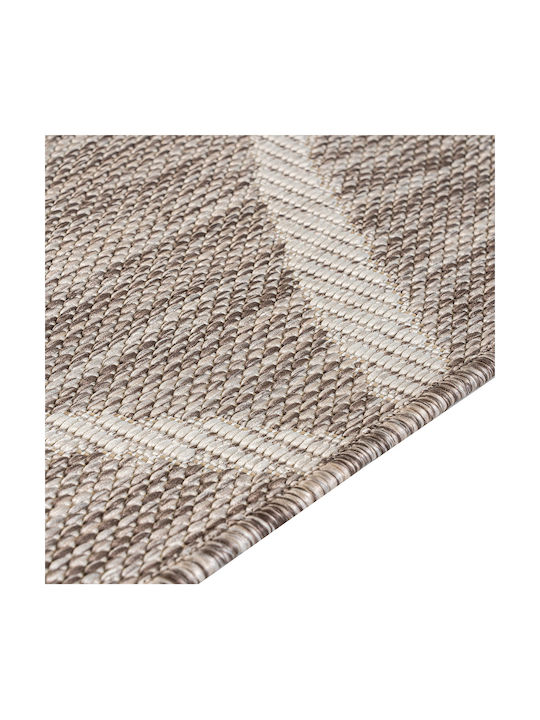 Beauty Home Riviera Art 9781 Set Modern Bedroom Rugs Wicker Beige 9781-Set 3pcs