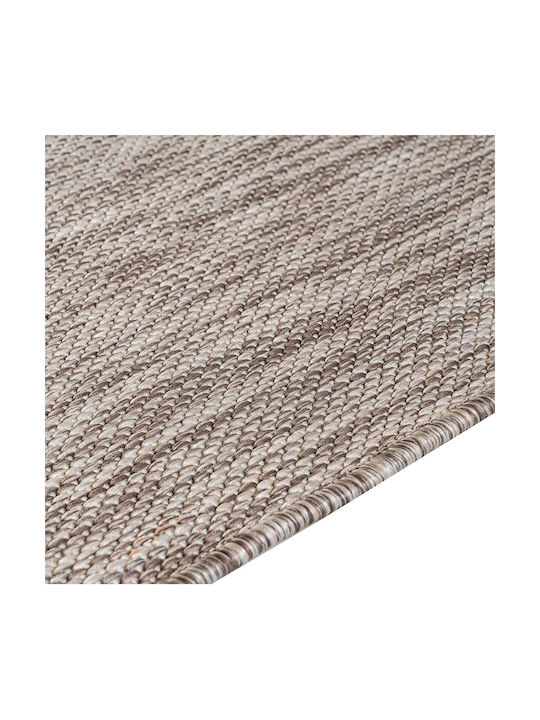 Beauty Home Riviera Art 9783 Modern Bedroom Rug Set Wicker Beige 9783 Set 3 Pieces
