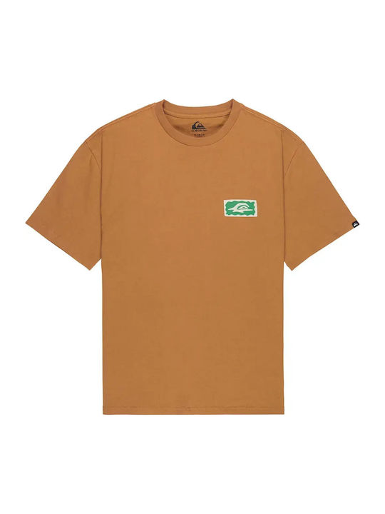 T-shirt Καφέ