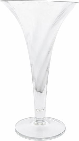 keleman Βάζο Γυάλινο Διάφανο Y11cm