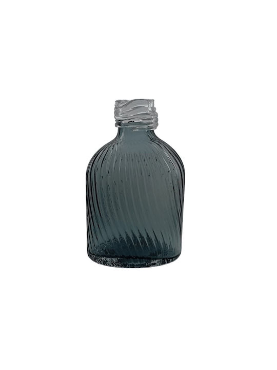 keleman Decorative Vase Glass Blue Y8.5cm