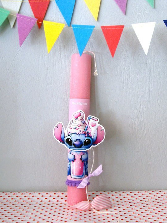 Easter Candle Lilo & Stitch Round (Various Designs)