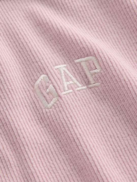 Women's Cotton Crop Top Pink