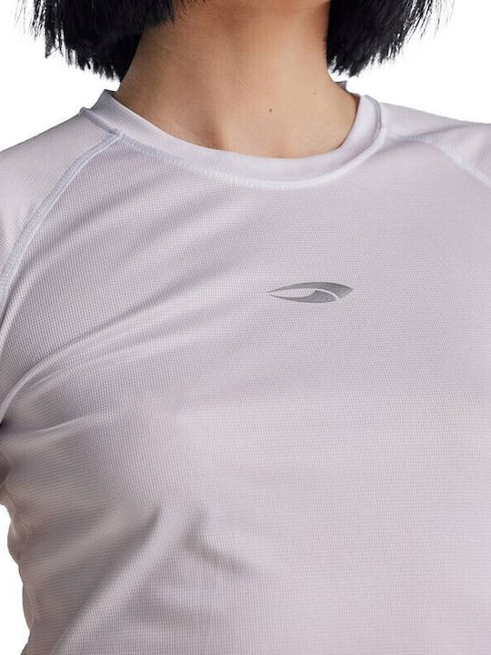 Women's Sports T-shirt Fast Drying White