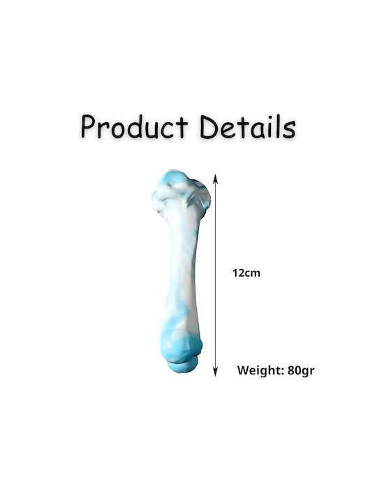 Uncle George Играчка Bone Chew Toy от Каучук Светлосин Uncle George Играчка Bone Chew Toy от Каучук Светлосин