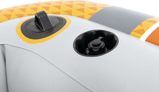 Intex Inflatable Boat Orange with 2 Paddles & Pump