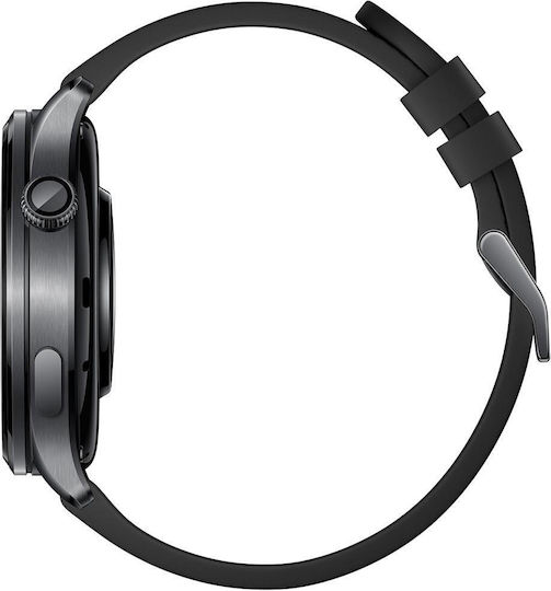 Xiaomi Xiaomi Smartwatch 5 Rostfreier Stahl 47mm Wasserdicht mit Herzfrequenzmesser Schwarz